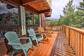 Peaceful Pines Estes Park Home Longs Peak View